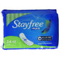 Stayfree Maxi Super Long Wingless Reliable Protection and Absorbency Pads For Women, 48 Count (Pack of 1)