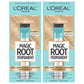 Buy now L'Oreal Paris Magic Root Rescue 10 Minute Root Hair Coloring Kit, Permanent Hair Color with Quick Precision Applicator, 100 percent Gray Coverage, 4 Dark Brown, 2 count at indiglob india