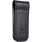 Slim Magnetic Money Clip Genuine Leather Business Card Holder for Men, Black