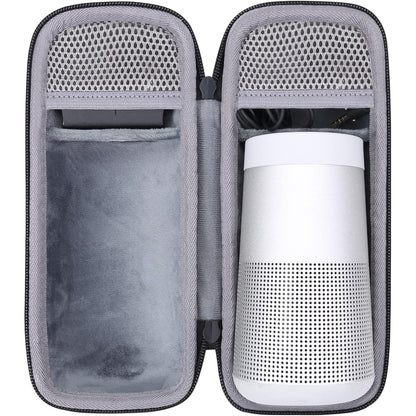 co2CREA Hard Case Replacement for Bose SoundLink Revolve Series II Portable Bluetooth Speaker, Black Case