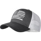 Baseball Cap, American Flag Trucker Hat for Men Women, Breathable Adjustable Fit Outdoor Mesh Snapback Hats