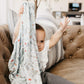 Buy now Copper Pearl Large Premium Knit Baby Swaddle Receiving Blanket Trout at indiglob india