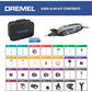 Dremel 4300-5/40 High Performance Rotary Tool Kit with LED Light- 5 Attachments & 40 Accessories - Ideal for Grinding, Cutting, Wood Carving, Sanding, and Engraving