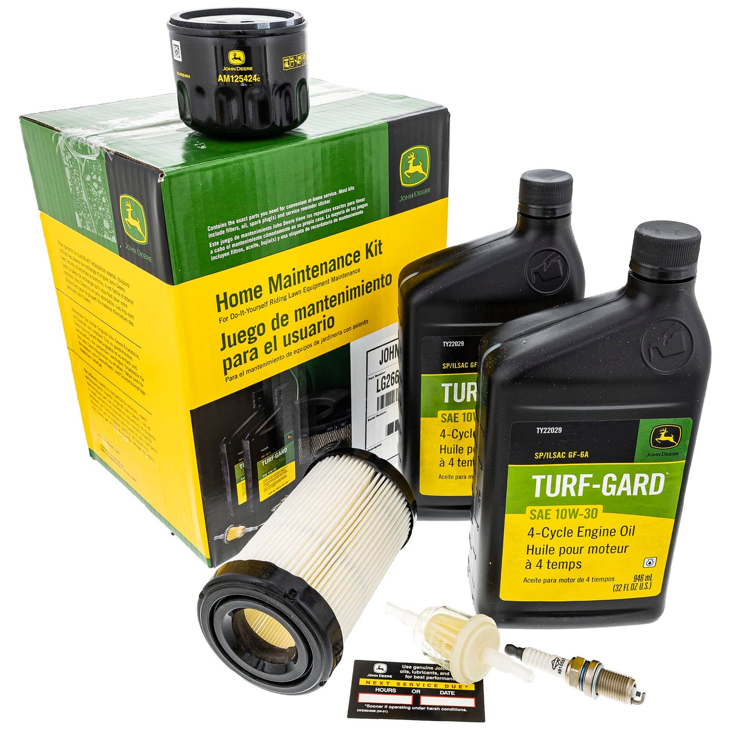 Buy now Genuine OEM Home Maintenance Service Kit John Deere D 100 105 110 Tractor LG266 at indiglob india