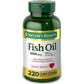 Nature’s Bounty Fish Oil, Supports Heart Health, 1000mg, Rapid Release Softgels, 145 Ct