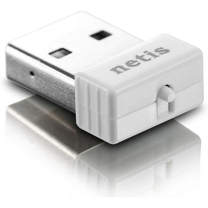 Netis WF2120 Wireless N150 Nano USB Dongle, Ideal for Raspberry, Windows, Mac OS, Linux, RTL8188CUS, Plug in and Forget