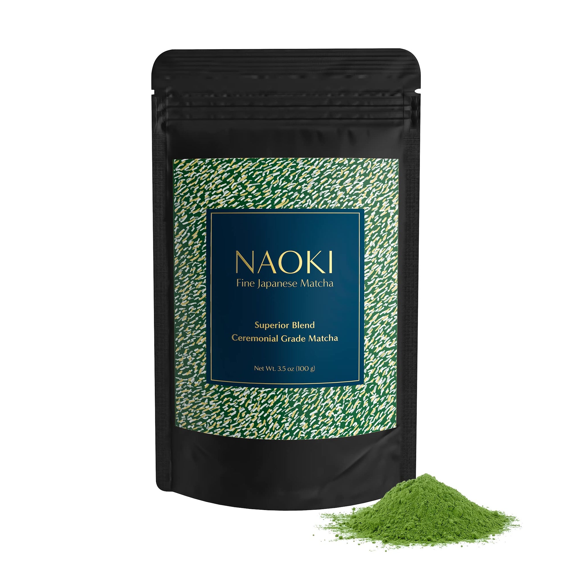 Buy now Naoki Matcha Superior Ceremonial Blend – Authentic Japanese First Harvest Ceremonial Grade Matcha Green Tea Powder from Uji, Kyoto (40g / 1.4oz) at indiglob india