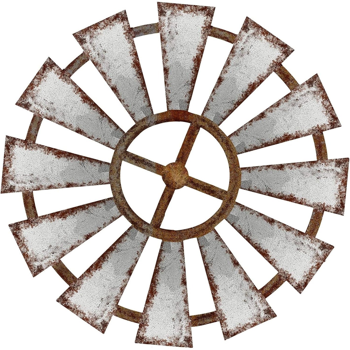 Farmhouse Living Room Wall Decor Wood Windmill Rustic Wooden Wall Art Decorative Windmill Sculpture Home Decor for Bedroom Nursery Dorm Home(11.4 x 11.4 Inches, Shown)