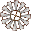 Farmhouse Living Room Wall Decor Wood Windmill Rustic Wooden Wall Art Decorative Windmill Sculpture Home Decor for Bedroom Nursery Dorm Home(11.4 x 11.4 Inches, Shown) - As picture shown
