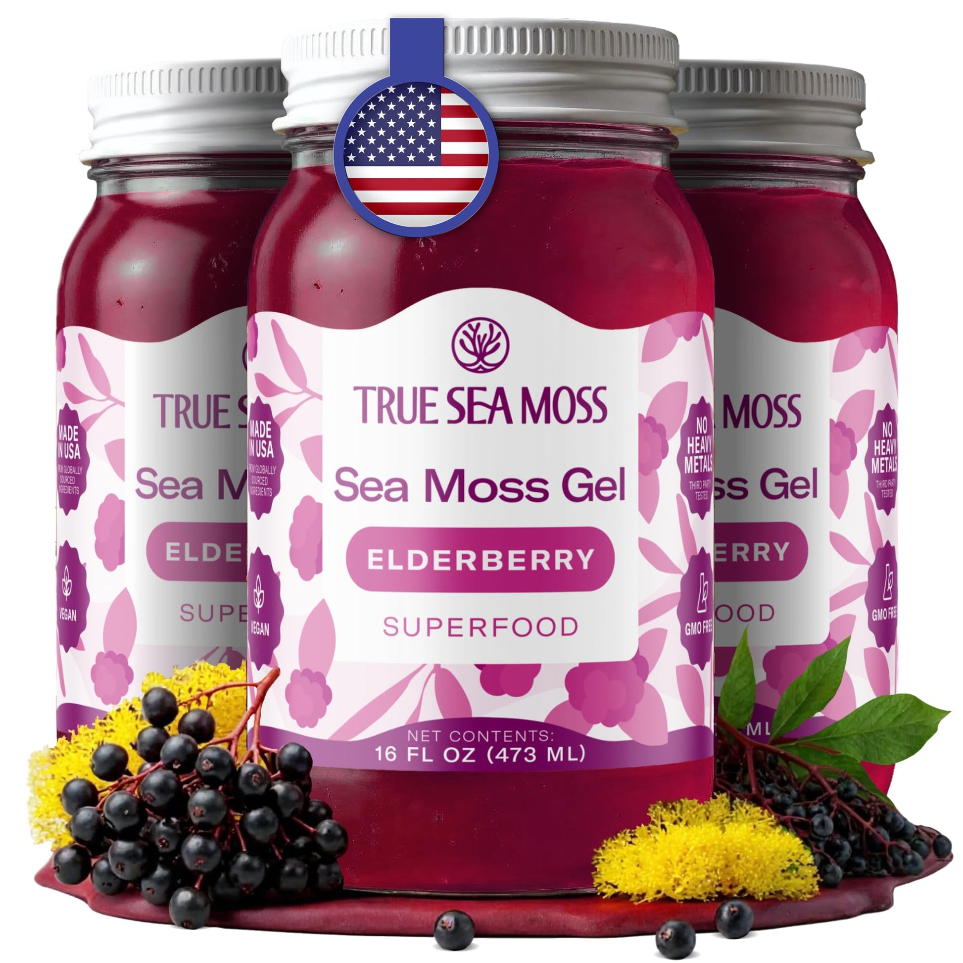 Buy now TrueSeaMoss Sea Moss Gel – Made in USA – Wildcrafted Seamoss, Fruits & Jarred Vegetables – Pineapple, Pack of 1 (Labels may Vary) at indiglob india