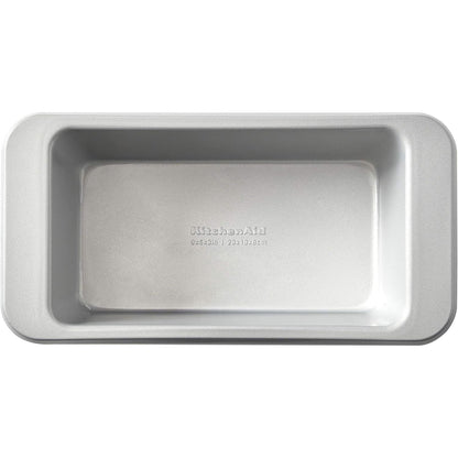 KitchenAid 9x5in Nonstick Aluminized Steel Loaf Pan, Silver