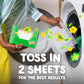 Gain Dryer Sheets Plus Wrinkle Release, Original Scent, 240 Count, Fights Static With a Touch of Scent, Laundry Sheets
