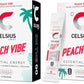 Buy now CELSIUS On The Go Strawberry Mango, Sugar Free Energy Drink Mix (14 Sticks per Pack) Peach Vibe 2.6 Ounce (Pack of 2) at indiglob india