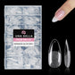 Buy now UNA GELLA Almond Gel Nail Tips, 504PCS Pre Etched Clear Fake Nails Tips Medium Almond Shape - 12 Sizes Full Cover Soft Acrylic Press On Nail Extensions No C Curve Gift for Diy at Home Medium Pointed Almond at indiglob india