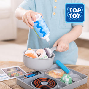 Buy now Melissa & Doug Simmer & Stir Stovetop Play Set with Water Wow!?? Color Changing Play Food Preschool Toy Ages 3+ at indiglob india
