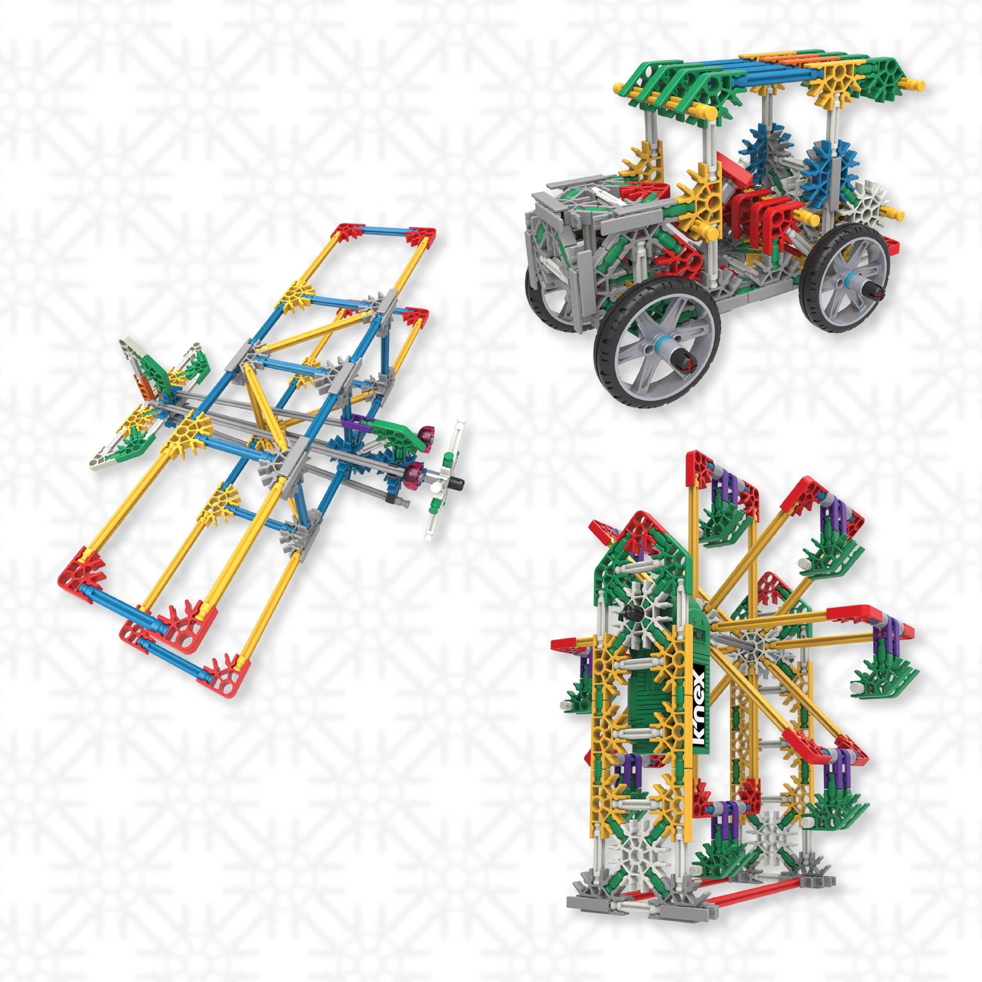 Buy now K'NEX - Power & Play Motorized Set ‚ 529 Pieces, STEM Building, Kid Construction Set‚ Ages 7+ at indiglob india