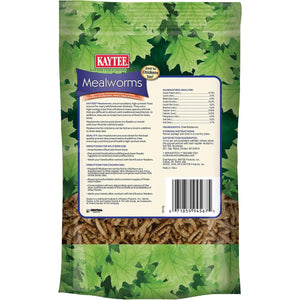Kaytee Wild Bird Food Mealworms For Bluebirds, Wrens, Robins, Chickadees, Woodpeckers, Cardinals & Chickens, 3.5 Ounce