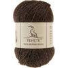 TEHETE 100% Merino Wool Yarn for Knitting 3-Ply Luxury Warm Soft Lightweight Crochet Yarn(Ginger,1Ball) - Brown