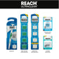 REACH Ultraclean Access Flosser Refill Heads, Mint, Plaque Remover for Teeth, Shred Resistant, for Hard to Reach Areas, Oral Care, PFAS Free, for Adults & Kids, 1 Pack, 28 Count