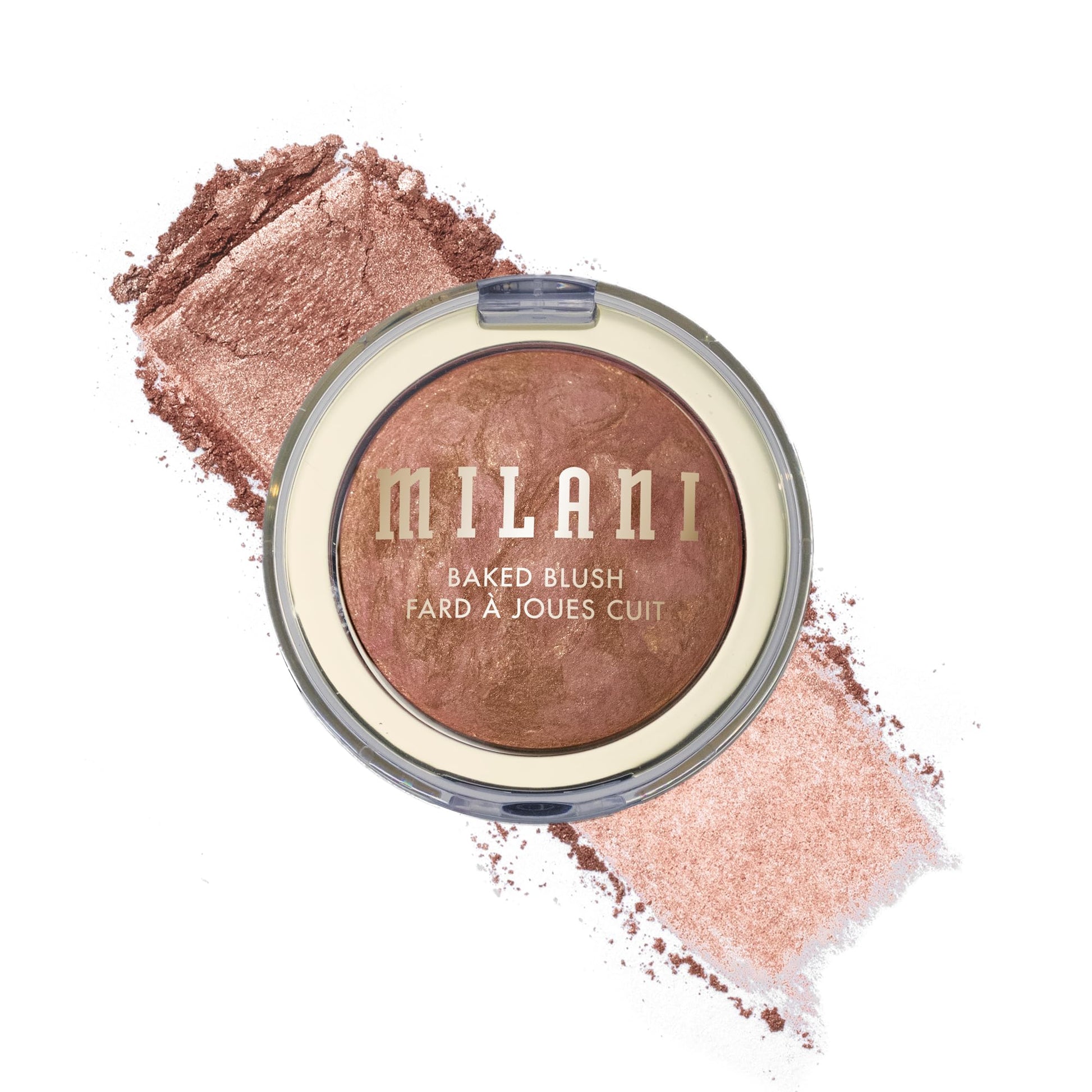 Buy now Milani Baked Blush, Powder Blush for Cheeks, Cruelty Free Makeup - Shape, Contour & Highlight Face for a Shimmery or Matte Finish -Corallina Rose D'oro (Updated) at indiglob india