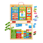 Buy now Melissa & Doug My First Daily Magnetic Calendar, Classroom Calendar for Kids Activities with Weather & Seasons, Preschool Toys for Girls & Boys Ages 4+ at indiglob india