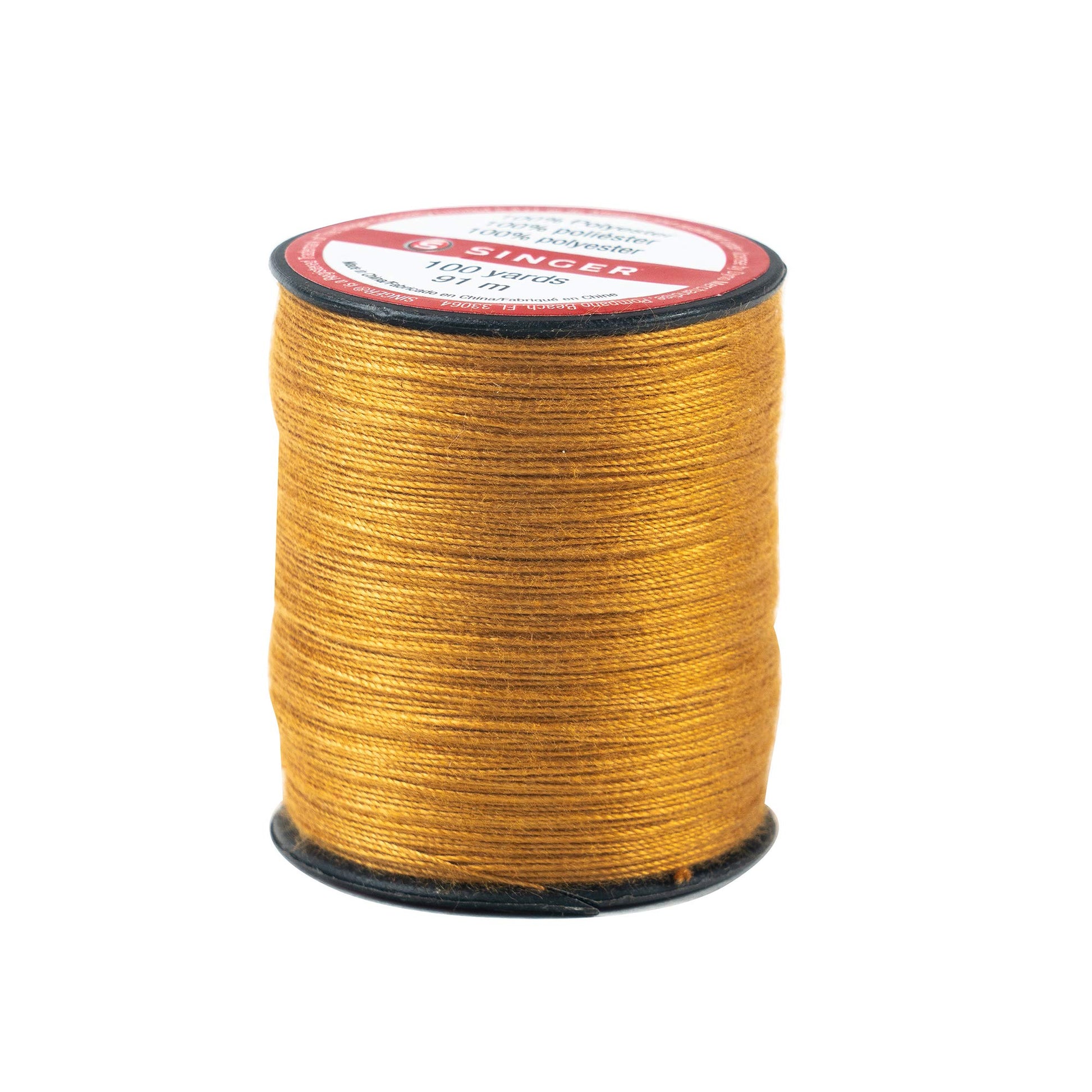 Buy now SINGER 67120 Blue Jean Thread, 100 Yards, Old Gold at indiglob india