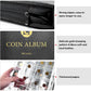 Coin Collection Book Holder for Collectors, 260 Pockets Coins Collecting Album with Zipper and Handle. Display Storage Case for Money Currency Collections Supplies, Bill Commemorative (Box Only)