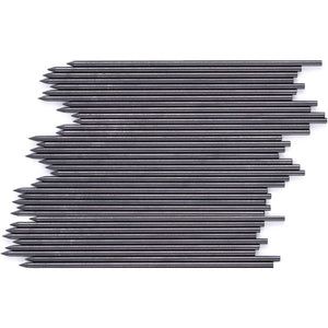 June Gold 108 Pieces, 2.0 mm HB #2 Lead Refills, 90 mm Length, Extra Bold Thickness, Break Resistant Lead/Graphite