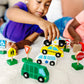 Buy now Melissa & Doug Wooden Vehicles and Traffic Signs with 6 Cars and 9 Signs at indiglob india