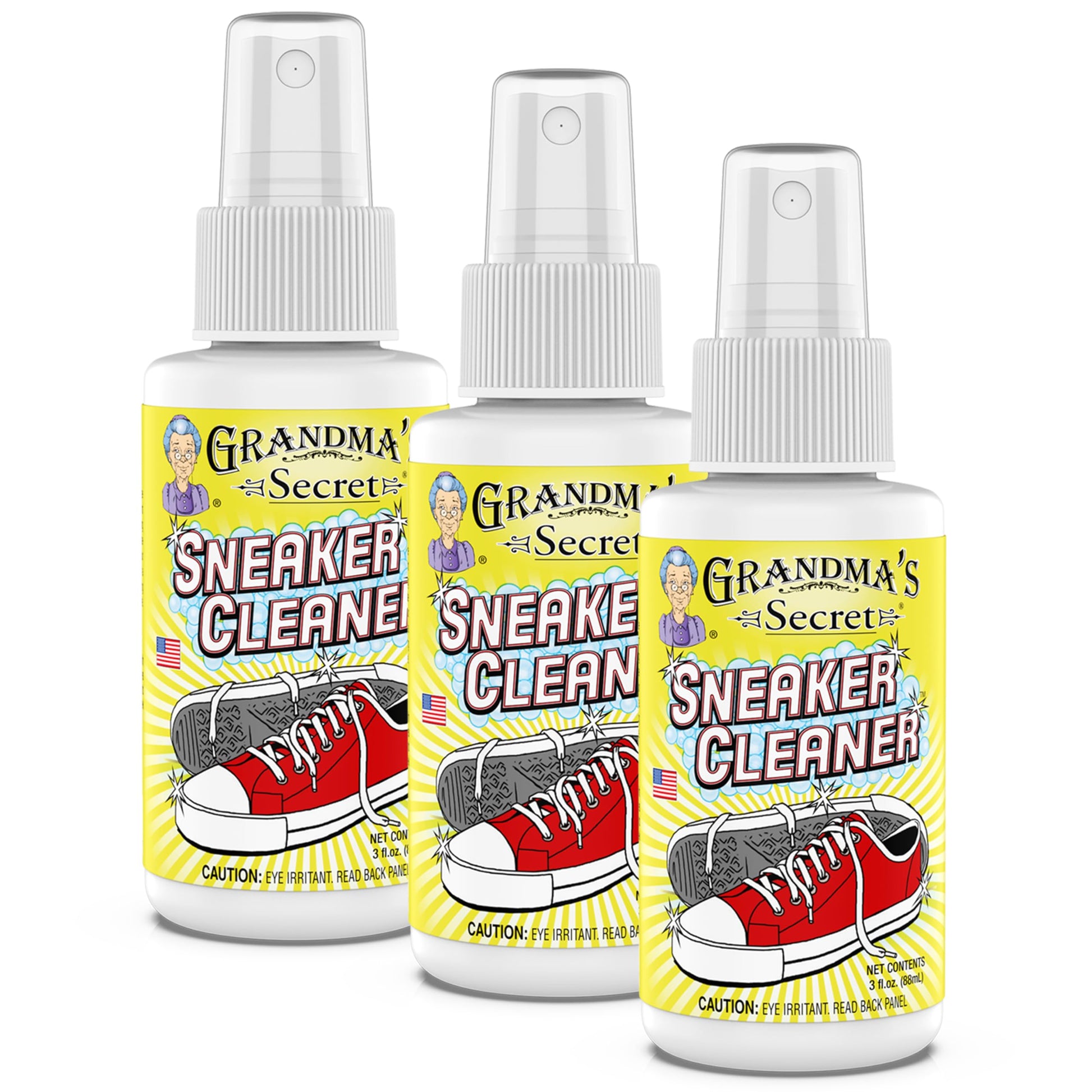 Buy now Grandma's Secret Spot Remover for Clothes - Chlorine, Bleach and Toxin-Free - Fabric Stain Remover Removes Oil, Paint, Blood and Pet Stains – 2 Ounce, Pack of 2 at indiglob india