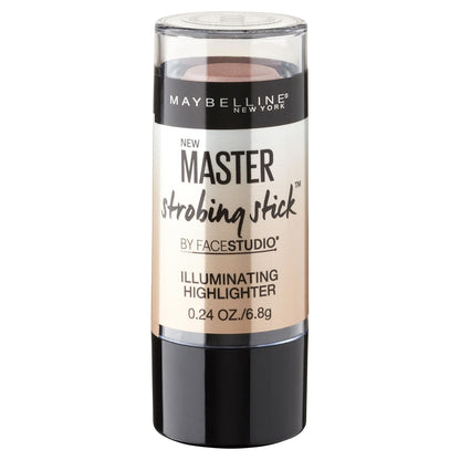 Maybelline New York Makeup Facestudio Master Strobing Stick, Light - Iridescent Highlighter, 0.24 oz.