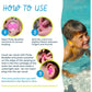 Earvolution Floating Putty Buddies Ear Plugs for Swimming - Invented by an Ear Physician - Moldable, Premium, Silicone - Floats on Water - Waterproof - Made in The USA - 3 Pack - Red/White/Blue