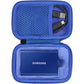 co2CREA Hard Case Compatible with Samsung T7 Shield T9 Portable SSD Solid State Drive (Black Case)