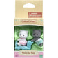 Calico Critters Persian Cat Twins - Two Collectible Figures & Pushcart Accessory Included