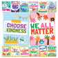 Buy now Classroom Educational Posters - 20pcs 16” x 11” - Teacher Classroom Must Haves Supplies Essentials - ABC Alphabet Poster School Supplies - Elementary Kindergarten Preschool Learning Activities at indiglob india
