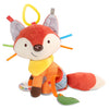 Skip Hop Bandana Buddies Baby Activity and Teething Toy with Multi-Sensory Rattle and Textures, Elephant - Fox