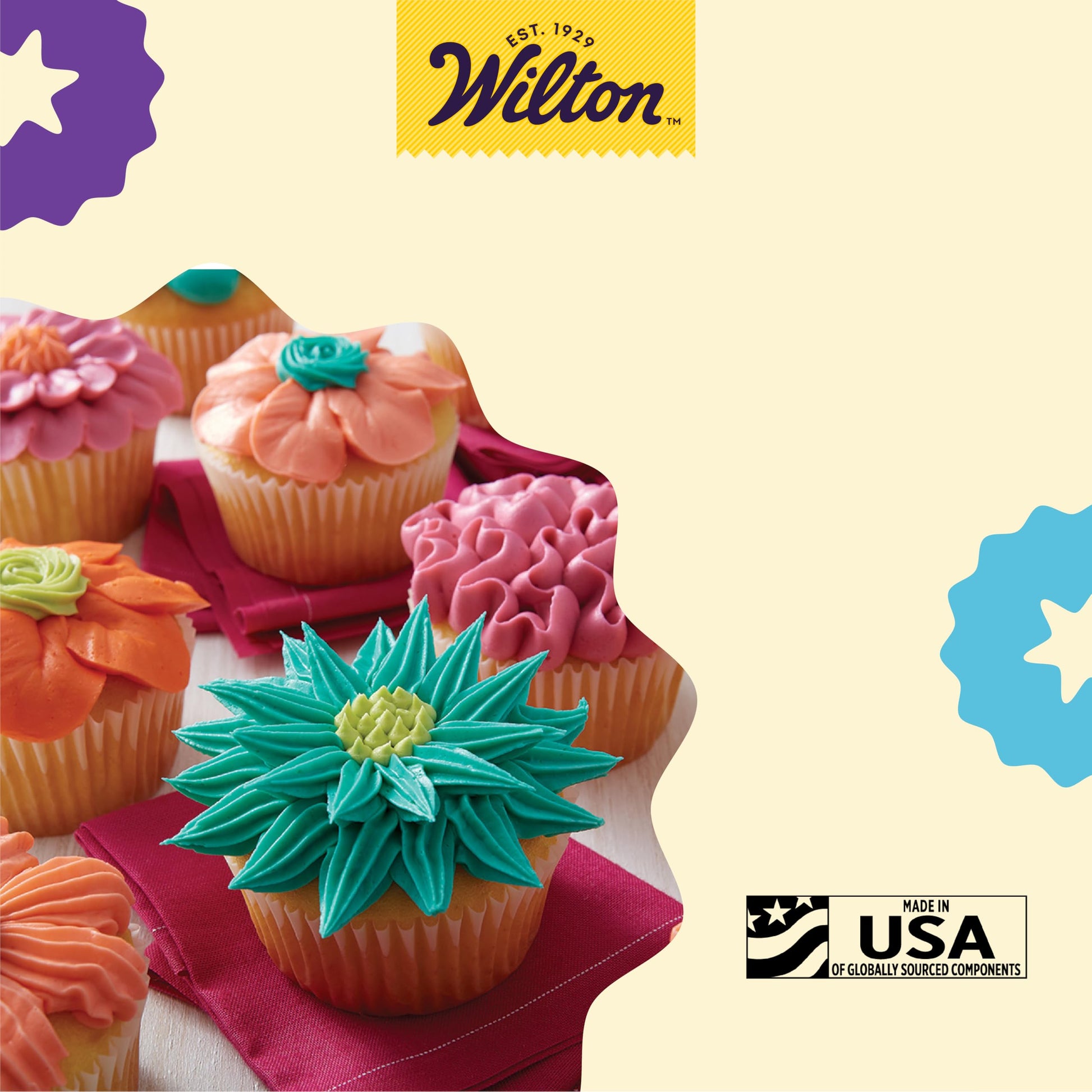 Buy now Wilton 8-Count Icing Colors for Cakes & Cupcakes, Gel-Based Colors for Frosting - Note that Packaging May Vary at indiglob india