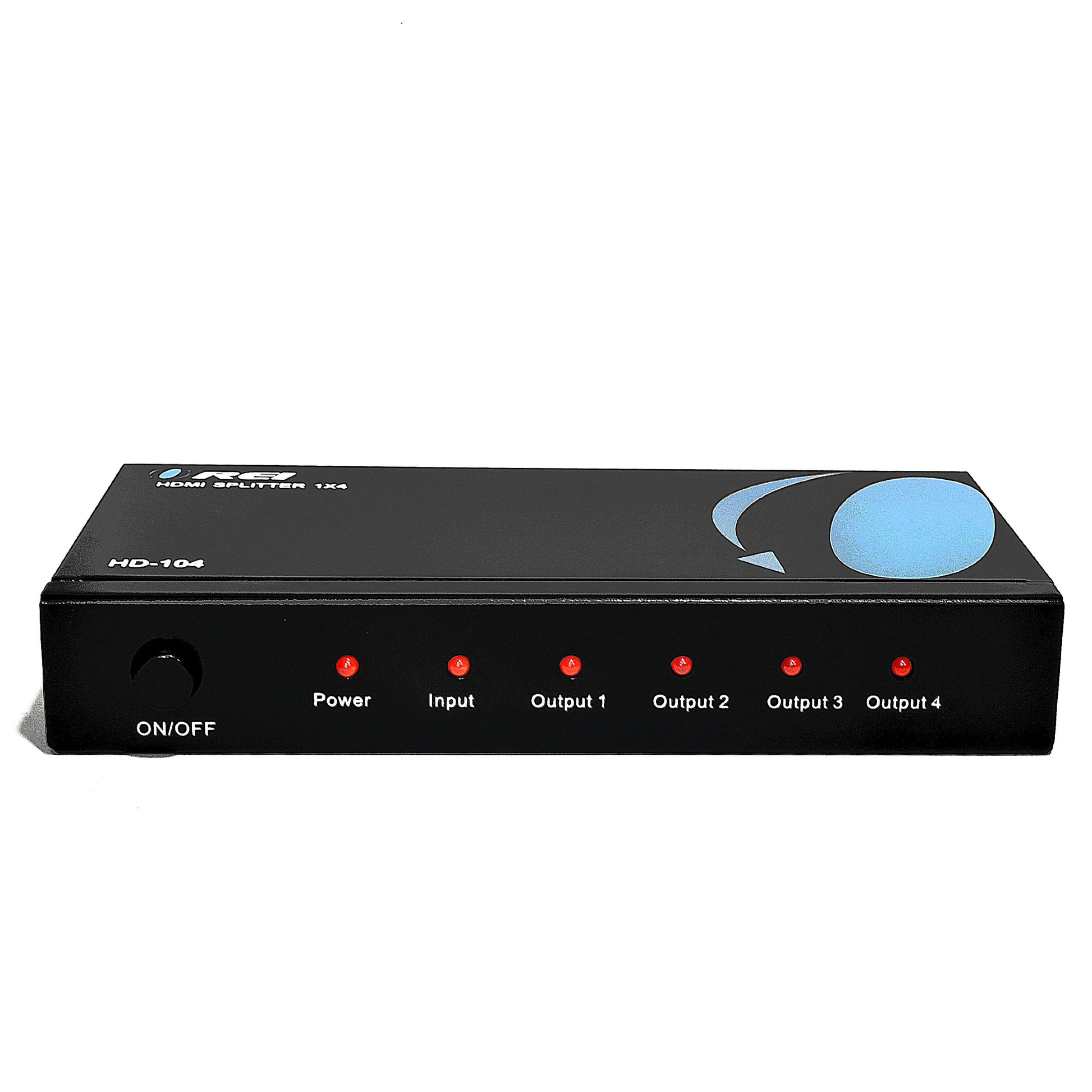Buy now OREI HDMI Splitter 1 in 4 Out – 4K@30Hz HDMI 2.0 Splitter with HDCP 1.4, EDID Management, and LPCM/Dolby/DTS Audio Support–Compact Plug & Play Design at indiglob india
