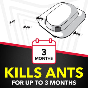Raid Ant Killer Baits, For Household Use, Kills the Colony, Kills Ants for 3 Months, Child Resistant, 4 Count