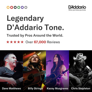 Buy now D'Addario Acoustic Guitar Strings, Phosphor Bronze, EJ42, Resophonic Medium Gauge 16-56, 6-String Set, Pack of 1 at indiglob india