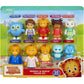 Daniel Tiger's Neighborhood Friends & Family Figure Set (10 Pack) Includes: Daniel, Friends, Dad & Mom Tiger, Tigey & Exclusive Figure Pandy [Amazon Exclusive]