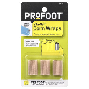 ProFoot Vita-Gel Corn Wraps 3 Each