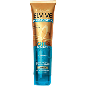 L'Oreal Paris Elvive Extraordinary Oil Transforming Oil-in-Cream, with Coconut Oil, 5.1 fl; oz; (Packaging May Vary)