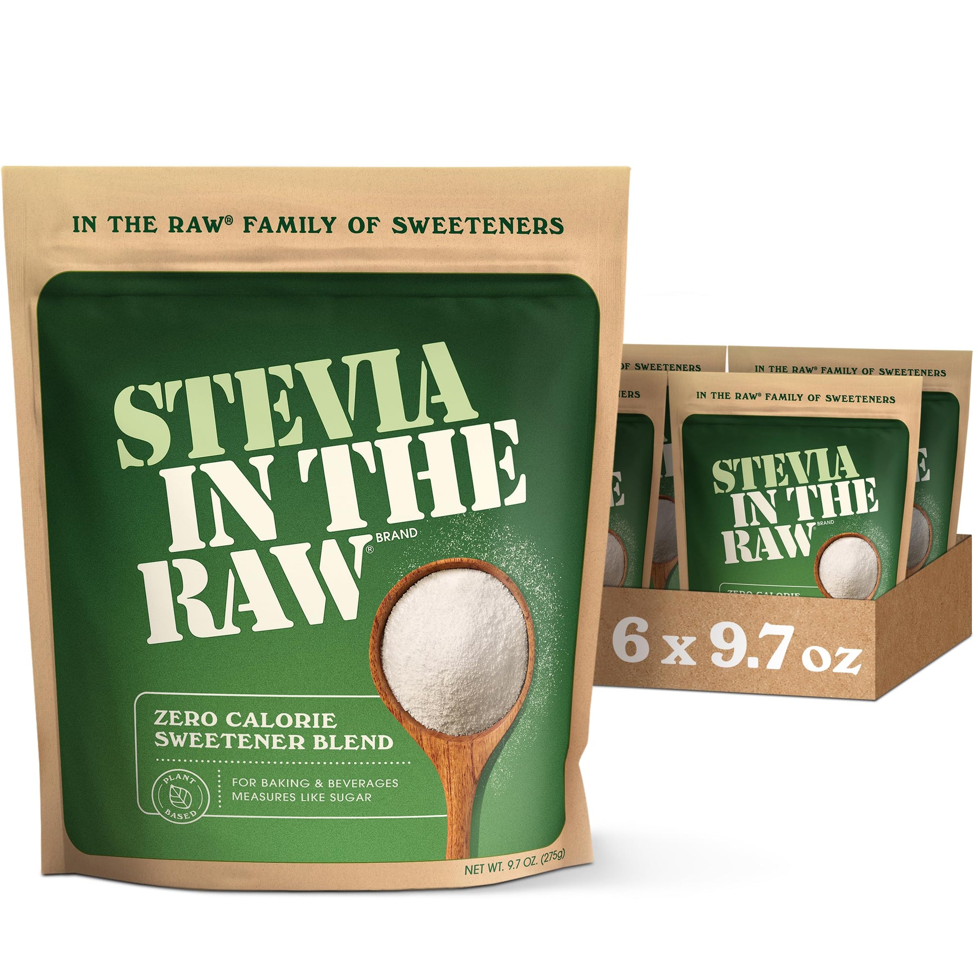 Buy now Stevia In The Raw Stevia Sweetener Packets, 50 Ct, Zero Calorie Stevia Sugar Substitute Packets, No Erythritol or Artificial Flavors, Vegan, Gluten Free, Kosher, Low Glycemic Index at indiglob india