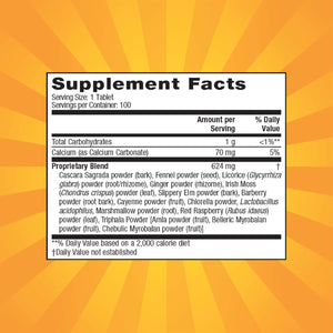 Super Cleanse by Nature's Secret | Herbal and Probiotic Support, 100 Tablets