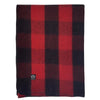Arcturus Military Wool Blanket - Warm, Thick, Washable - Great for Outdoors, Camping, Stadium Blanket, Picnics, Travel - Car & Bushcraft Survival Kits - Red Buffalo