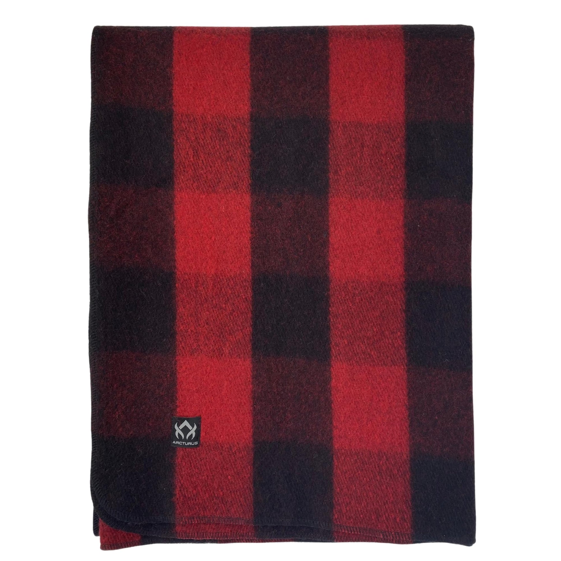 Buy now Arcturus Military Wool Blanket - Warm, Thick, Washable - Great for Outdoors, Camping, Stadium Blanket, Picnics, Travel - Car & Bushcraft Survival Kits Plaid Red Buffalo at indiglob india