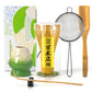 Buy now TEANAGOO MA-01 Japanese Matcha Ceremony Accessory, Matcha Whisk (Chasen), Traditional Scoop (Chashaku), Tea Spoon, Whisk Holder, The Perfect Set to Prepare a Traditional Cup of Matcha.… at indiglob india
