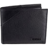 GUESS Men's Classic Bifold Wallet with Card Slots, Bill Compartment and Id Window - Black