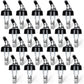 Automatic Measured Bottle Pourer - Quick Shot Spirit Measure Pourer Drinks Wine Cocktail Dispenser Home Bar Tools - 1oz/30ml (4 pack)